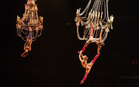 Eine beeindruckende Szene aus der Cirque du Soleil-Show 