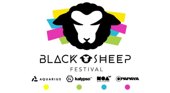 Blacksheep Festival  am zrce Beach in Novalija auf der Insel Pag 