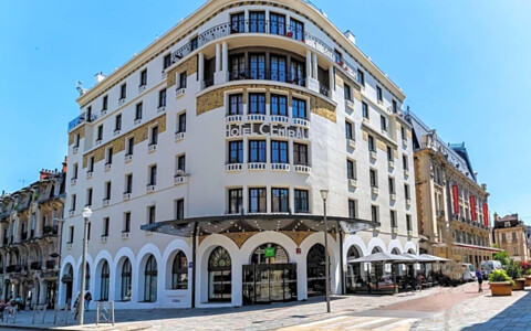 Aussenansicht des Hôtel Ibis Styles Dijon Central im Herzen der Altstadt