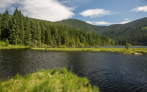 Grosser Arbersee am Großen Arber im Arberland Bayerischer Wald - Busreisen mit Born Reisen