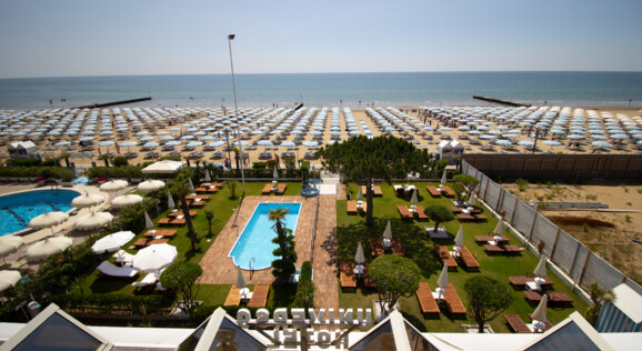 Ausblick Hotel Universo Jesolo