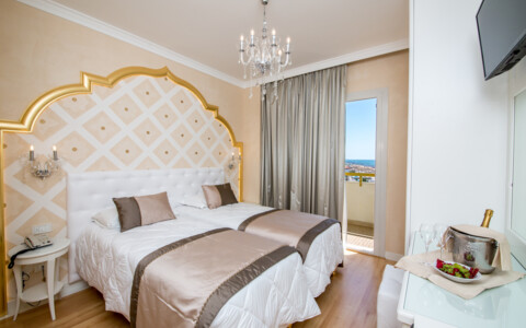 Zimmer von Innen Hotel Luxor e Cairo Jesolo