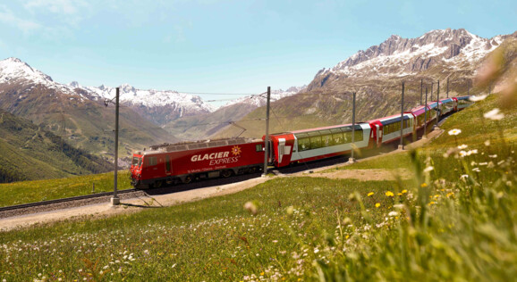 Glacier Express Oberalp - Andermatt