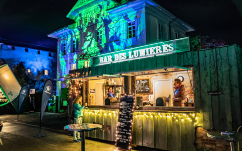 Bar am Lichterfest in Murten - Tagesausflug inklusive Eintritt