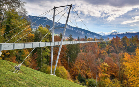 Hängebrücke in Sigriswil