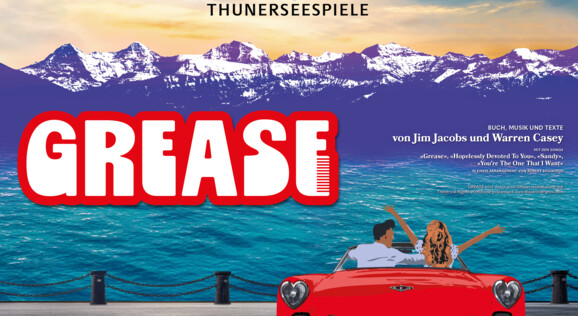 Grease das Musical Thunerseebühne auf den Thunersee (Thunerseespiel)