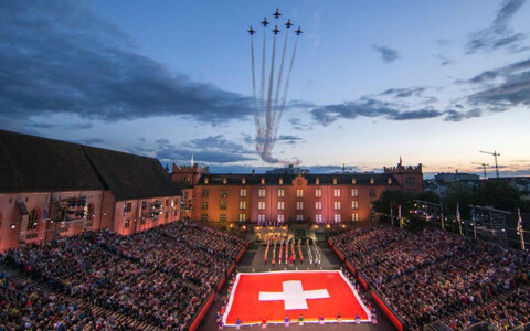 Basel Tattoo Arena in Basel  