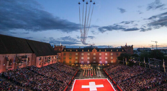 Basel Tattoo Arena in Basel  