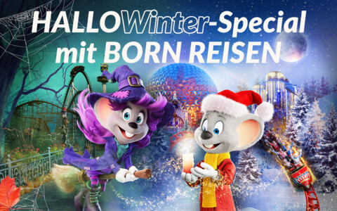 Hallo-Winter Special mit Born Reisen in den Europa-Park inklusive Eintritt und Busfahrt