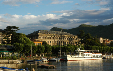 Hafen von Como