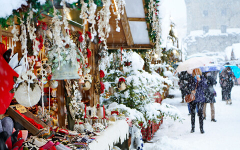 Weihnachtsmarkt in Italien in Como, Aosta und Asti