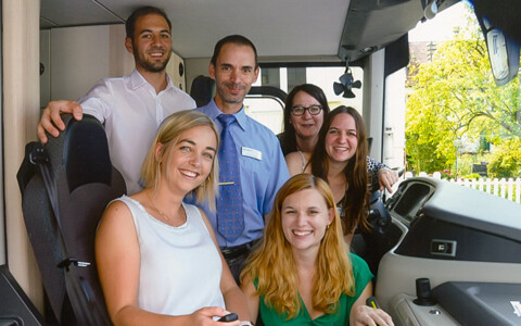 Das Born Reisen Büro-Team an der MIO 2019 in Olten